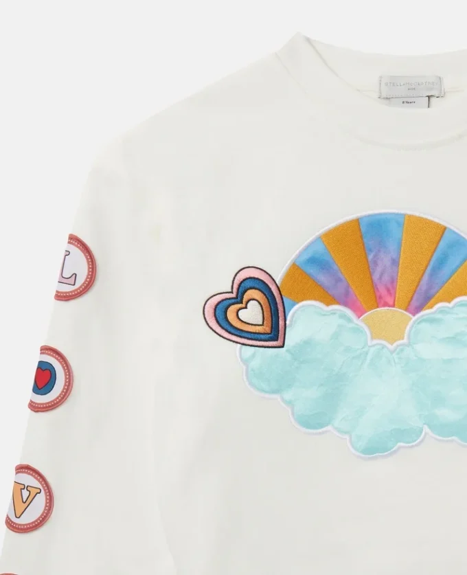 Sweat-shirt brodé « I Love You » Sweat-shirt brodé « I Love You »