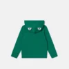 Sweat-shirt à capuche et fermeture éclair avec imprimé grenouille Sweat-shirt à capuche et fermeture éclair avec imprimé grenouille