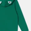 Sweat-shirt à capuche et fermeture éclair avec imprimé grenouille Sweat-shirt à capuche et fermeture éclair avec imprimé grenouille