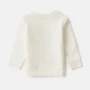 Sweat-shirt à col rond avec imprimé floral Sweat-shirt à col rond avec imprimé floral