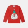 Sweat-shirt à col rond avec imprimé graphique Santa Sweat-shirt à col rond avec imprimé graphique Santa