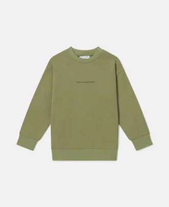 Sweat-shirt à col rond avec logo
