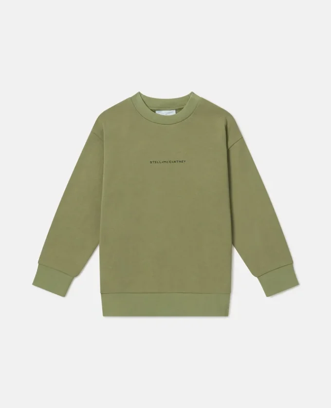 Sweat-shirt à col rond avec logo