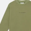 Sweat-shirt à col rond avec logo