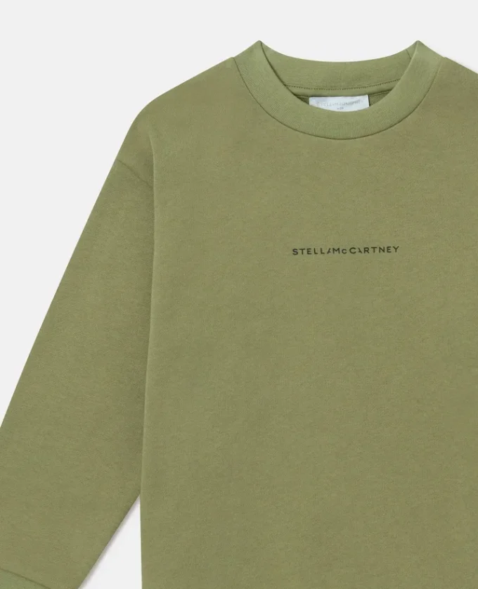 Sweat-shirt à col rond avec logo