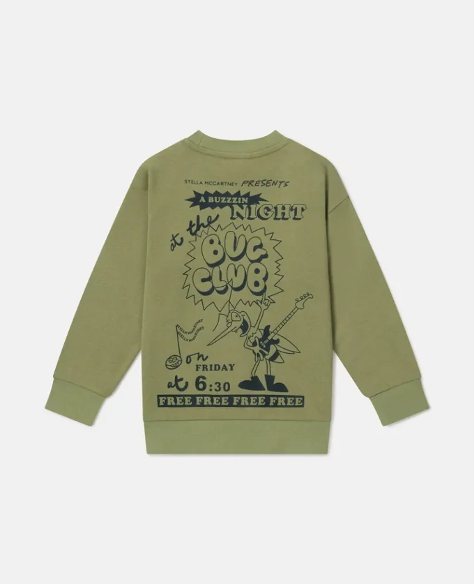 Sweat-shirt à col rond avec logo