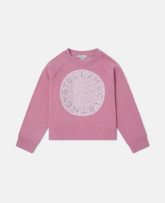 Sweat-shirt à col rond avec logo graphique