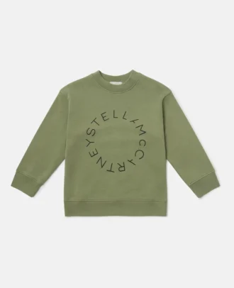 Sweat-shirt à col rond avec logo graphique
