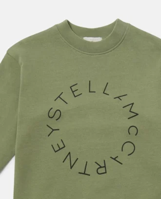 Sweat-shirt à col rond avec logo graphique