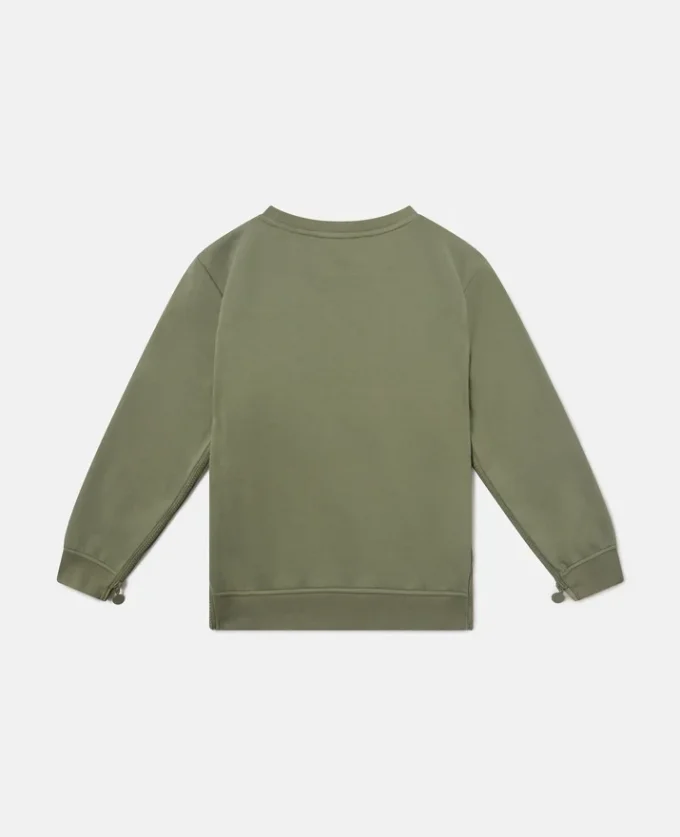 Sweat-shirt à col rond avec médaillon logo Sweat-shirt à col rond avec médaillon logo