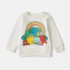 Sweat-shirt à col rond avec motif Earth Friends Sweat-shirt à col rond avec motif Earth Friends