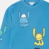 Sweat-shirt à col rond avec motif Earth Friends Sweat-shirt à col rond avec motif Earth Friends