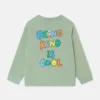 Sweat-shirt à col rond avec motif Earth Friends Sweat-shirt à col rond avec motif Earth Friends