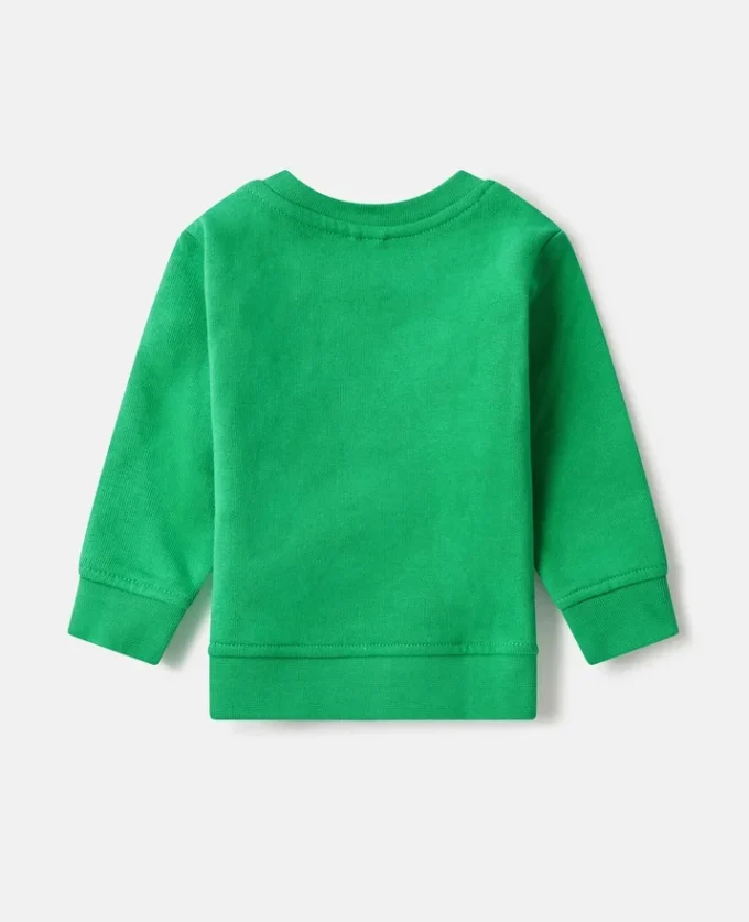 Sweat-shirt à col rond avec motif Earth Friends Sweat-shirt à col rond avec motif Earth Friends