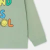 Sweat-shirt à col rond avec motif Earth Friends Sweat-shirt à col rond avec motif Earth Friends