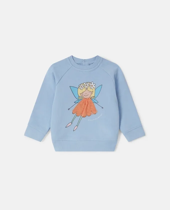 Sweat-shirt à col rond avec motif féérique Sweat-shirt à col rond avec motif féérique