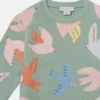 Sweat-shirt à col rond imprimé Dove Sweat-shirt à col rond imprimé Dove
