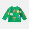 Sweat-shirt à col rond imprimé Earth Friends Sweat-shirt à col rond imprimé Earth Friends