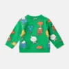 Sweat-shirt à col rond imprimé Earth Friends Sweat-shirt à col rond imprimé Earth Friends