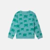 Sweat-shirt à col rond imprimé grenouille Sweat-shirt à col rond imprimé grenouille