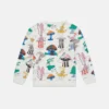Sweat-shirt à col rond imprimé lapin magicien Sweat-shirt à col rond imprimé lapin magicien