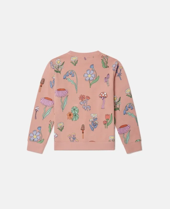 Sweat-shirt à col rond imprimé Woodland Sweat-shirt à col rond imprimé Woodland