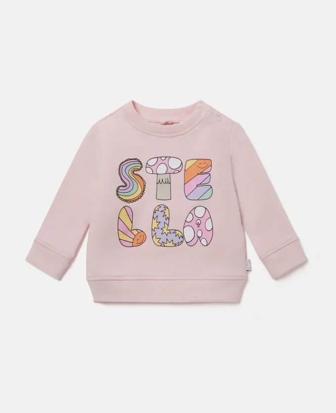 Sweat-shirt à col rond Stella Woodland Lettering Sweat-shirt à col rond Stella Woodland Lettering