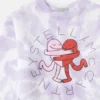 Sweat-shirt à col rond tie-dye Earth Friends Sweat-shirt à col rond tie-dye Earth Friends
