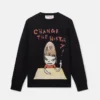 Sweat-shirt en coton Change the History Sweat-shirt en coton Change the History