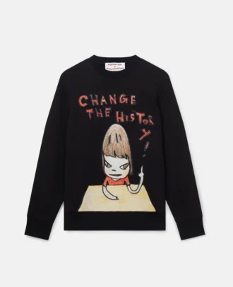 Sweat-shirt en coton Change the History Sweat-shirt en coton Change the History