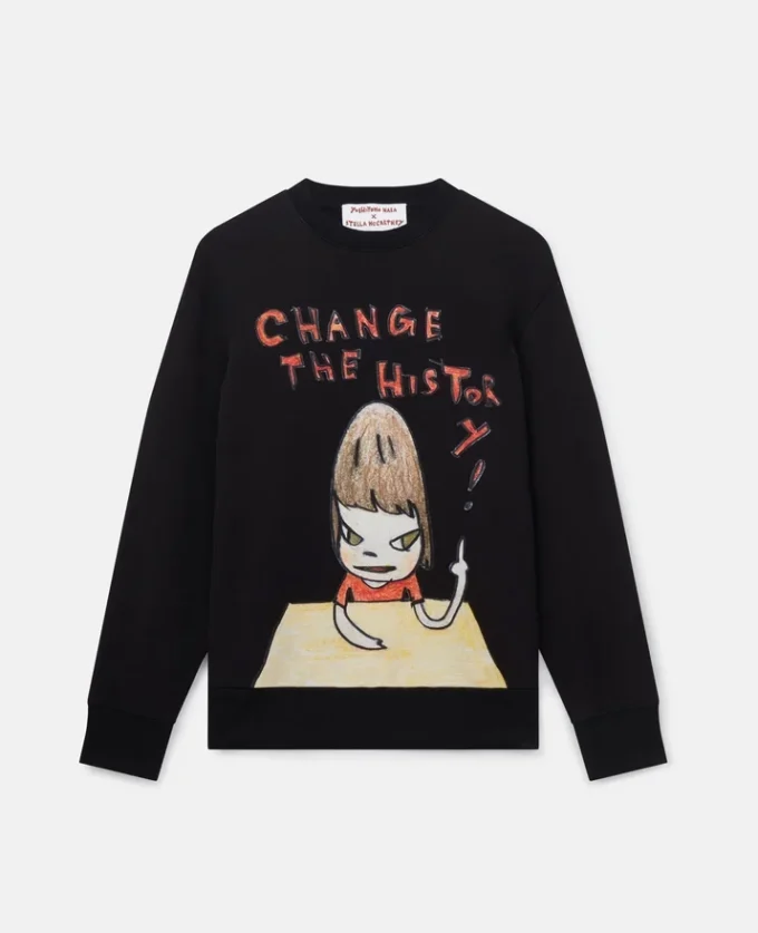 Sweat-shirt en coton Change the History Sweat-shirt en coton Change the History