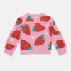 Sweat-shirt à franges imprimé fraises Sweat-shirt à franges imprimé fraises