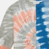 Sweat-shirt graphique tie-dye