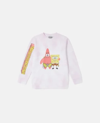 Sweat-shirt graphique tie-dye Bob l&rsquo;éponge