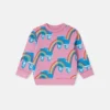 Sweat-shirt imprimé arc-en-ciel Rollerskate
