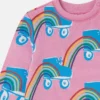 Sweat-shirt imprimé arc-en-ciel Rollerskate