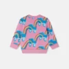 Sweat-shirt imprimé arc-en-ciel Rollerskate