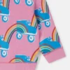 Sweat-shirt imprimé arc-en-ciel Rollerskate