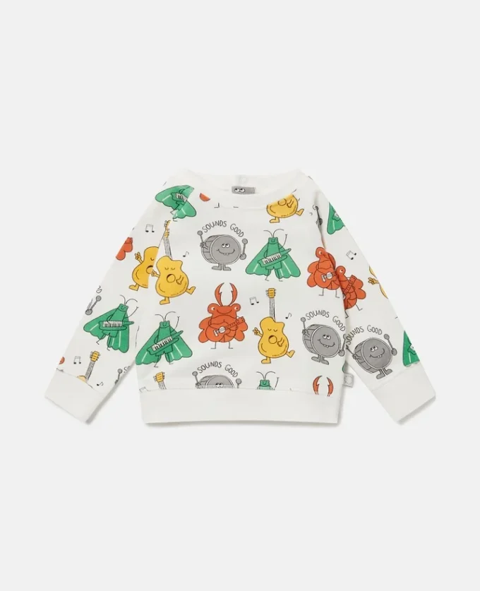 Sweat-shirt imprimé Bug Band Sweat-shirt imprimé Bug Band