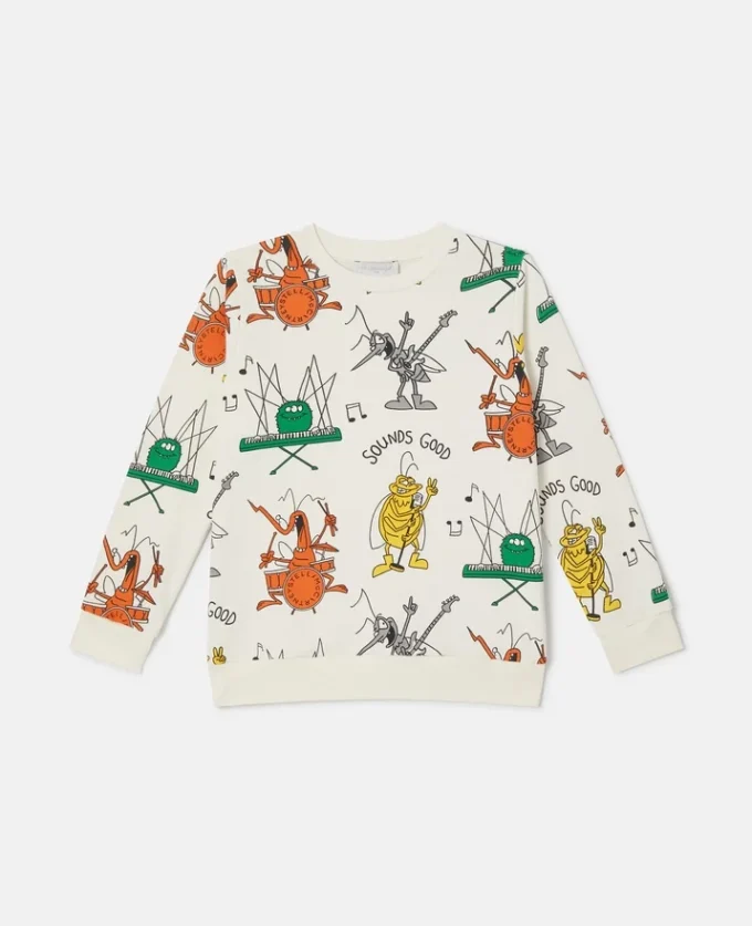 Sweat-shirt imprimé Bug Band