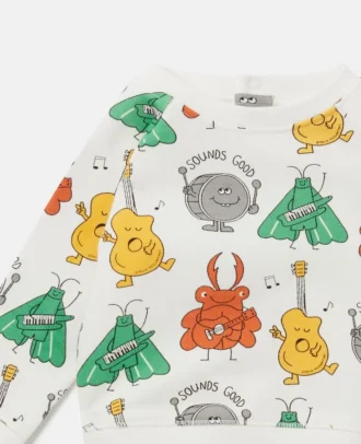 Sweat-shirt imprimé Bug Band