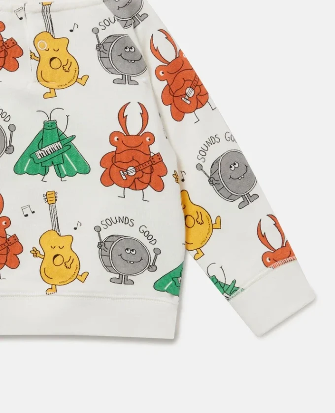 Sweat-shirt imprimé Bug Band Sweat-shirt imprimé Bug Band