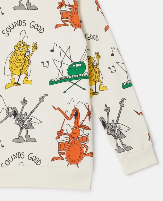 Sweat-shirt imprimé Bug Band