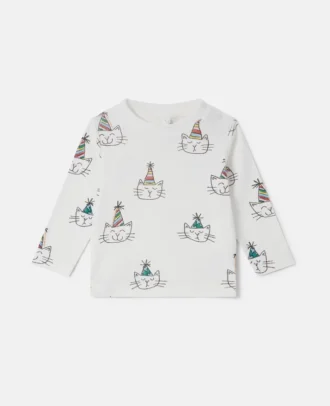 Sweat-shirt imprimé chats