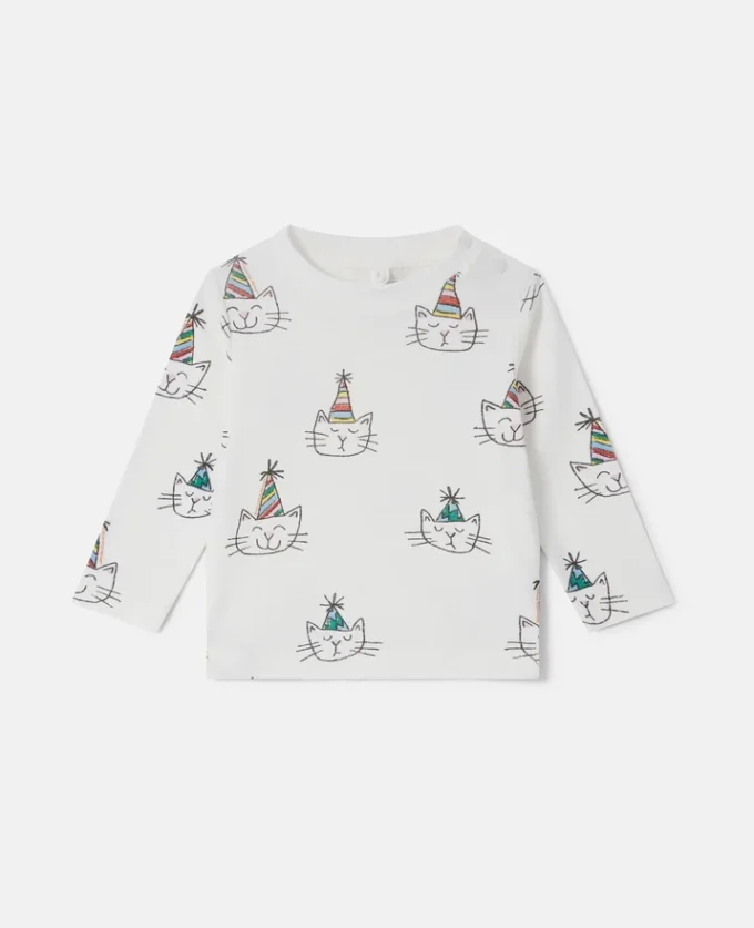 Sweat-shirt imprimé chats