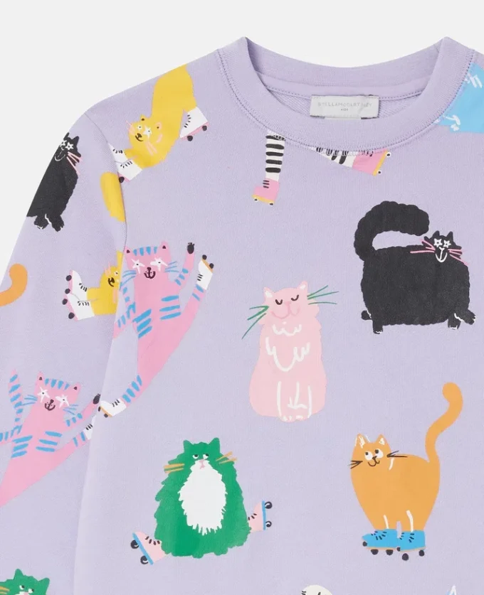 Sweat-shirt imprimé chats Sweat-shirt imprimé chats