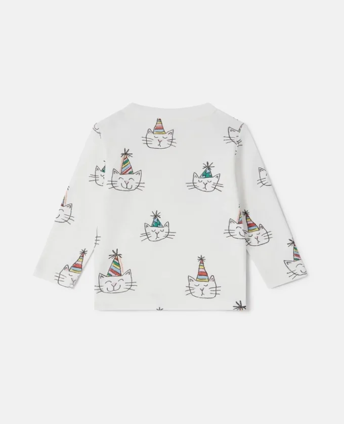 Sweat-shirt imprimé chats
