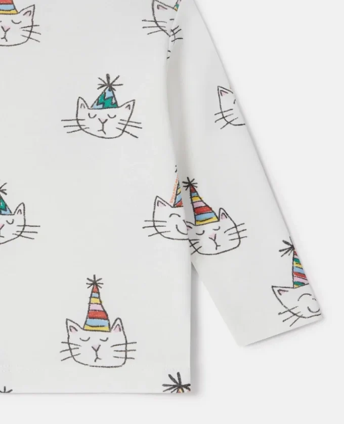 Sweat-shirt imprimé chats