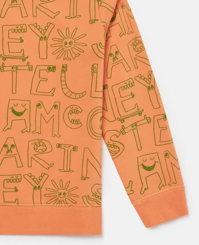 Sweat-shirt imprimé lettrage