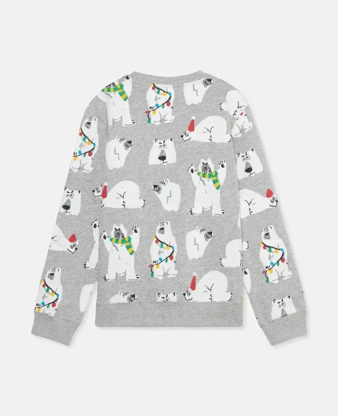 Sweat-shirt imprimé ours polaire Sweat-shirt imprimé ours polaire